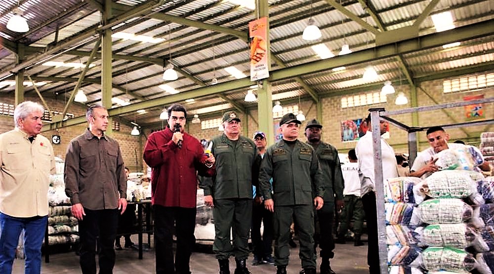 Pdte. Maduro visita Centro de Empaquetado CLAPS Foto: Prensa Presidencial