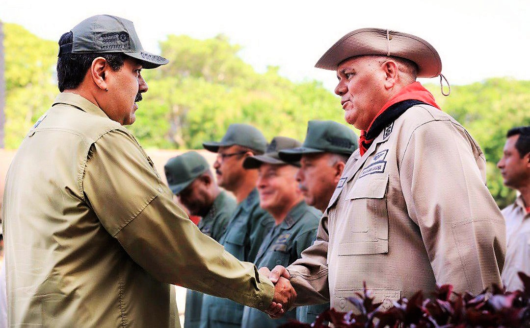 Pdte. Maduro y el ministro Leal Foto Prensa Presidencial