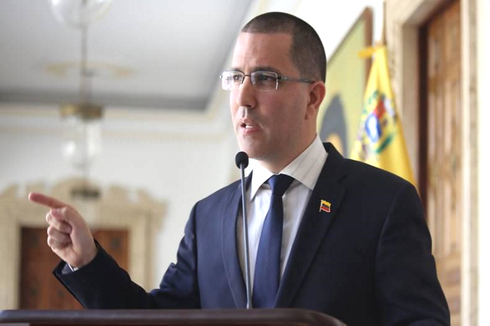 Canciller Arreaza Foto Prensa Presidencial