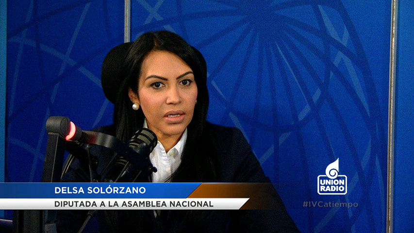 La Delsa Solorzano Foto: Prensa Unión Radio