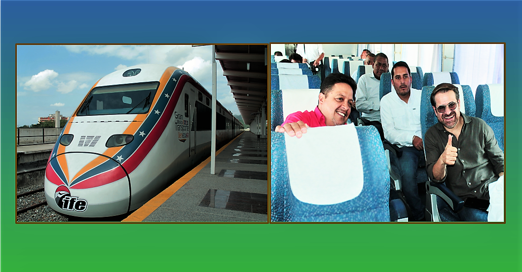 Gobierno bolivariano inauguró transporte ferroviario Guacara-San Diego Foto: Prensa Gob Carabobo