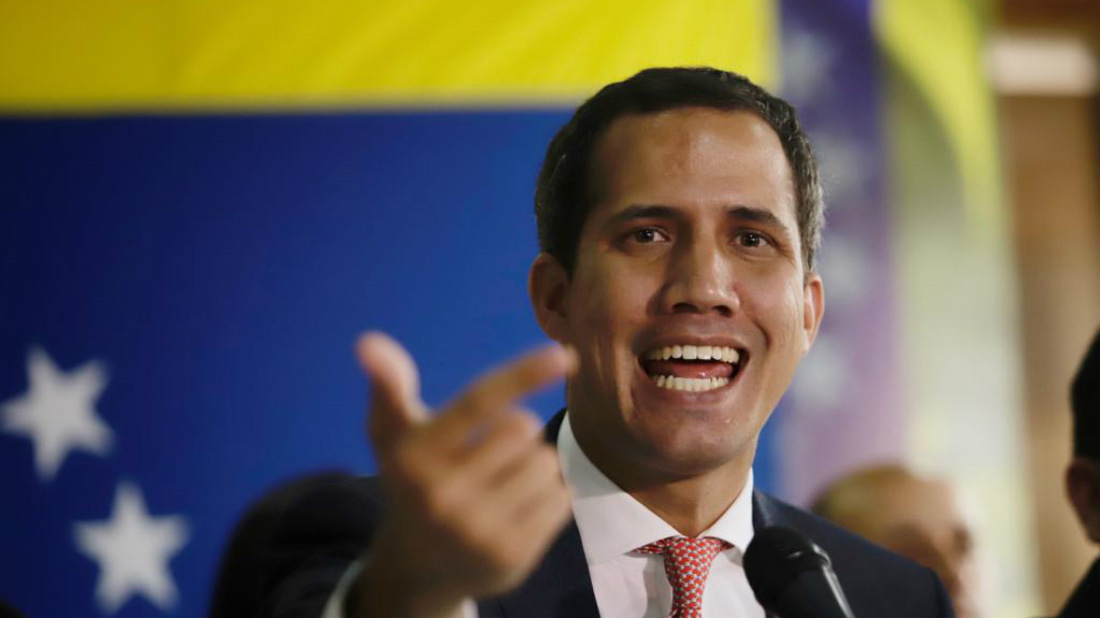Juan Guaidó instó a marchar Foto: Cortesía