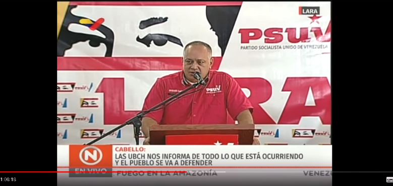 Ante alza del dólar: Cabello sugiere propuestas para "fortalecer" el bolívar Foto: Captura de Pantalla