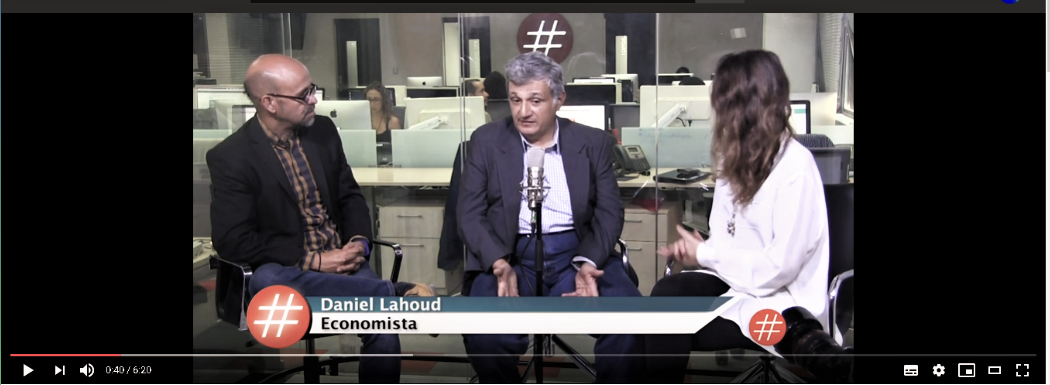 Daniel Lahoud Salario mínimo puede estar en 25 dólares Foto: Captura de Pantalla