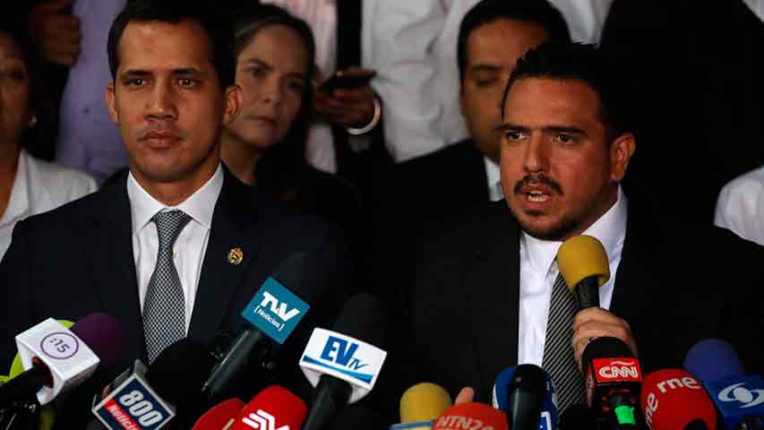 El segundo vicepresidente de la Asamblea Nacional, el diputado Stalin González Foto: EFE