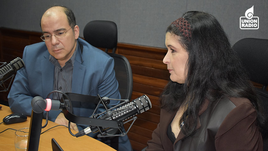 Francisco Rodríguez y Mary Pili Hernández Foto:Unión Radio