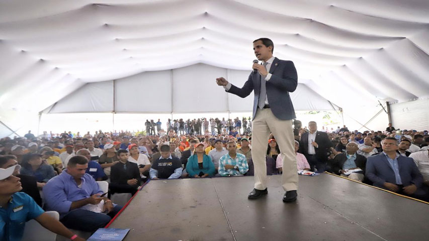 Guaidó ante voceros regionales y municipales: “Viene una etapa de mayor presión“ Foto: Agencias