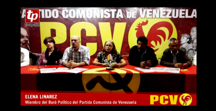Comunistas analizan al detalle acuerdo entre el Gobierno y sectores de oposición Foto: Captura de Pantalla