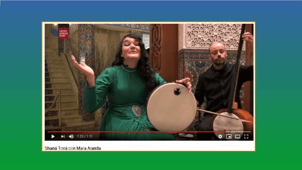 Casi tres décadas dedicada al estudio e interpretación de la música sefardí Foto: Captura de Pantalla CSE