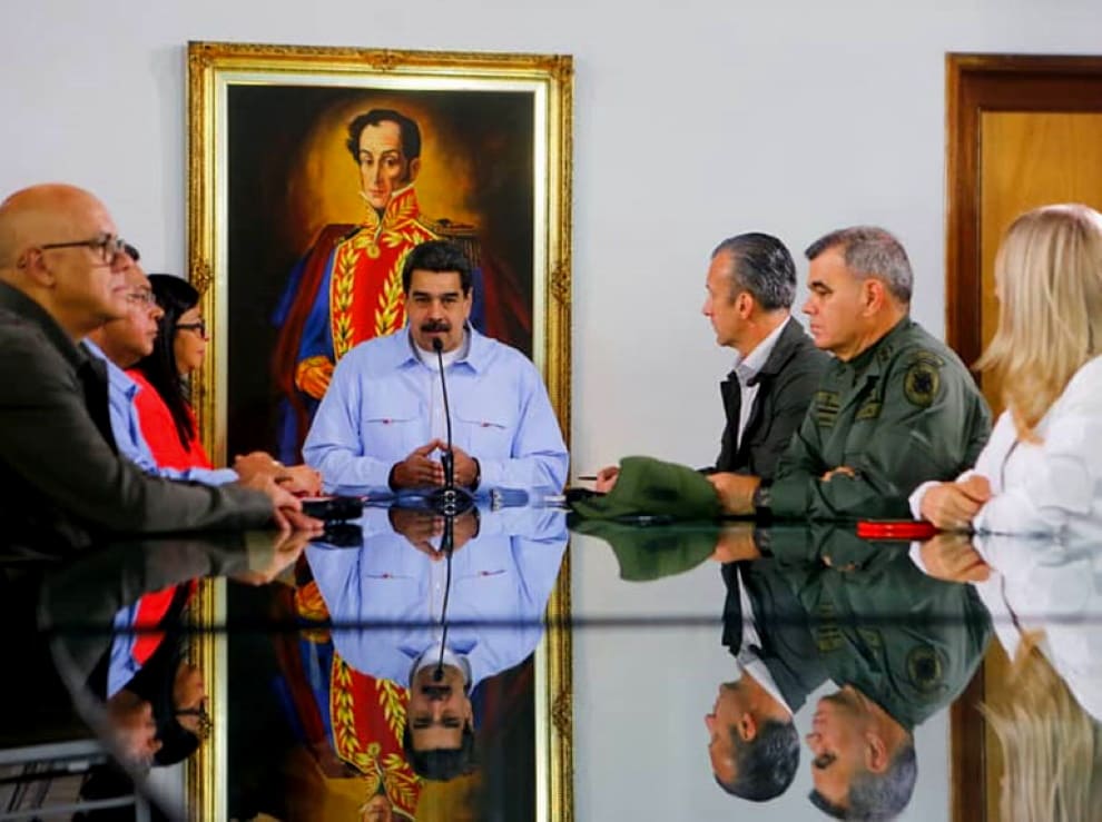 El Presidente Maduro garantizó protección al pueblo y anunció viaje a Azerbayan Foto Prensa Miraflores
