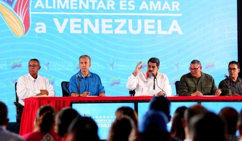 Maduro aprobó más de 13 millones de euros para el Programa de Alimentación Escolar Foto: Prensa Miraflores