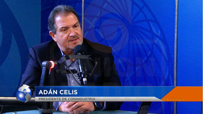 Adán Celis presidente de la Confederación Venezolana de Industriales Foto Prensa: Unión Radio