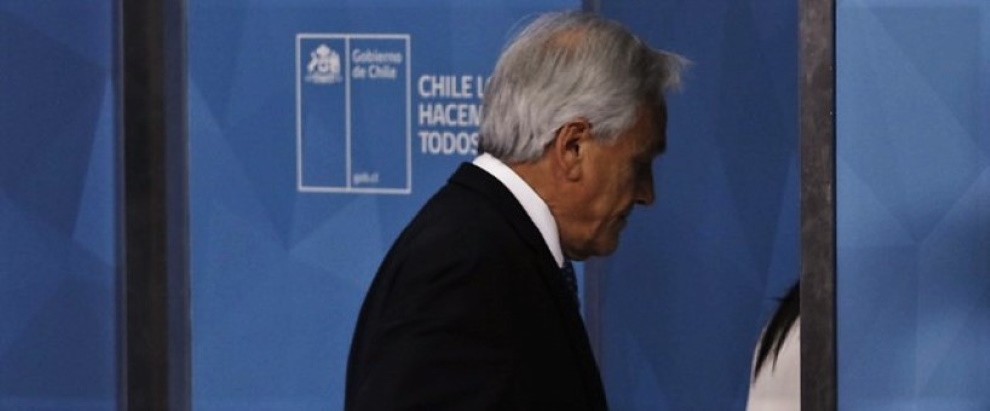 El Presidente Sebastián Piñera ha tenido semana clave en La Moneda Foto: Agencias
