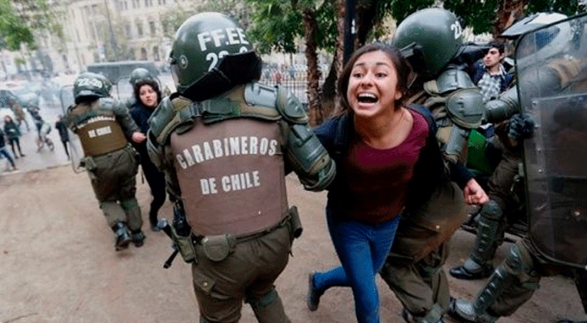 En Chile piden renuncia del general director de Carabineros por presuntos abusos policiales Foto: La República.pe