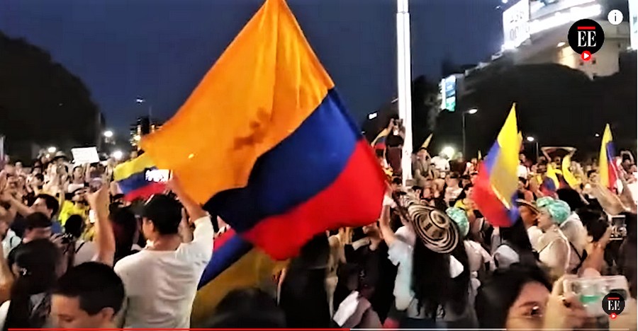 Paro nacional en Colombia: Históricas marchas en Colombia/ Captura de pantalla vía El Espectador