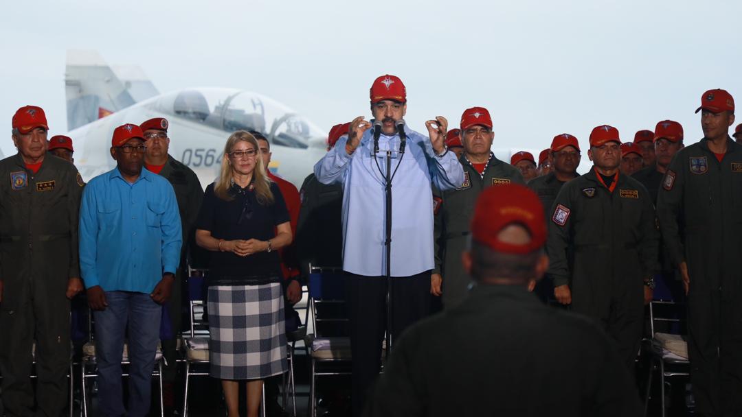 Pdte. Maduro denunció 47 intentos para destruir la defensa aérea Foto: Prensa Presidencial