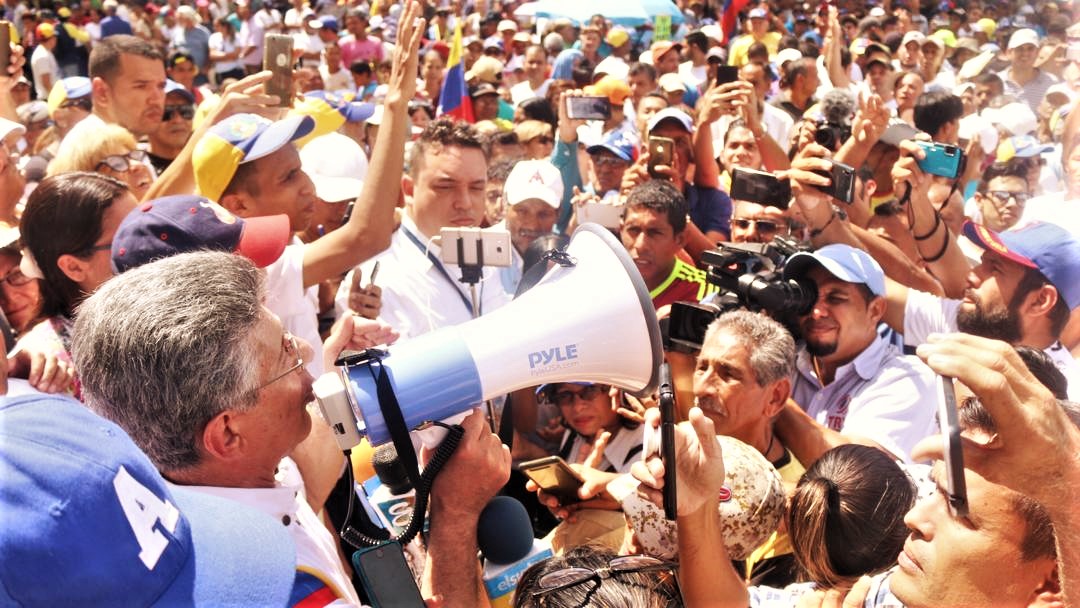 Ramos Allup La Represión no acabará con las razones para protestar Foto: Agencias