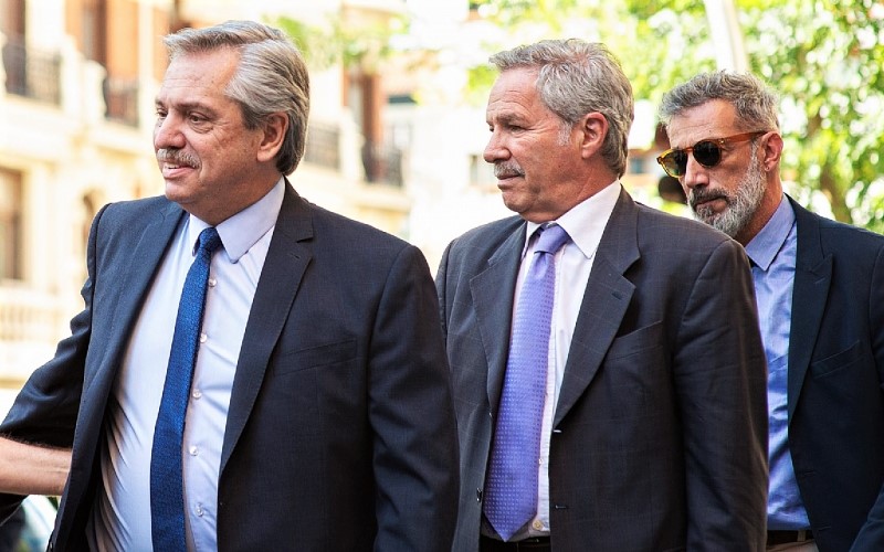 Se efectuó encuentro entre Alberto Fernándexz y Manuel López Obrador Foto AGencias