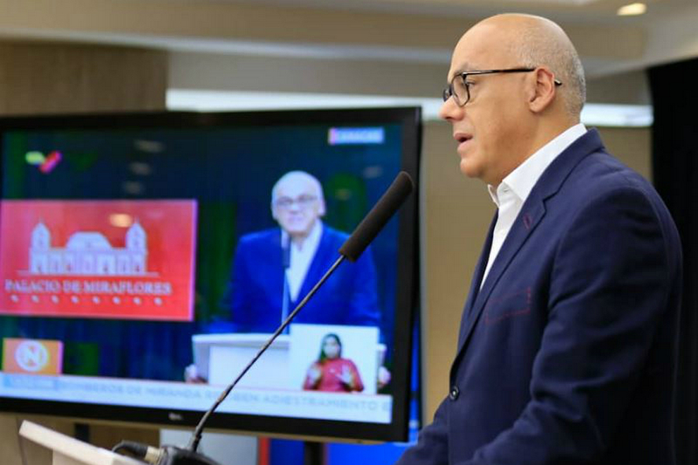 Jorge Rodríguez denunció plan desestabilizador para tomar dos cuarteles en Sucre Foto: Agencias