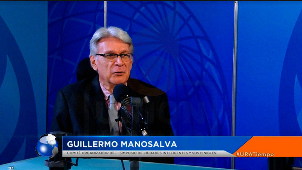 Guillermo Manosalva residente del Comité Organizador del I Simposio Venezolano de Ciudades Inteligentes y Sostenibles Foto: Prensa Unión Radio