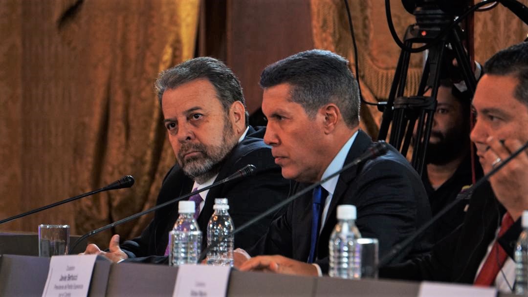 Mesa Nacional de Diálogo sos tuvo encuentro con el ministro de Asuntos Exteriores de Rusia Serguéi Lavrov Foto: Prensa Presidencial