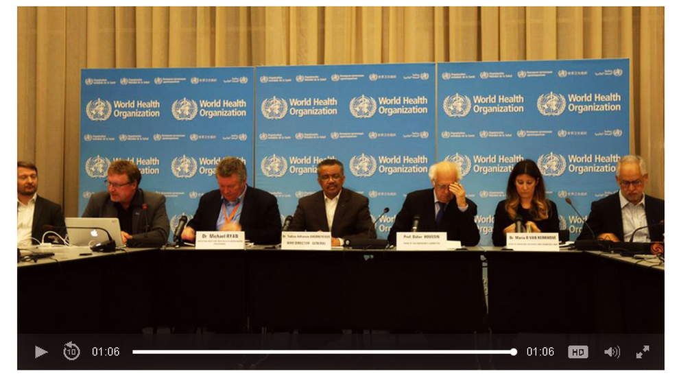 Tedros Ghebreyesus director de la OMS, señaló que el presidente chino Xi Jinping dirige y despliega los esfuerzos de prevención y contención Foto: Agencias