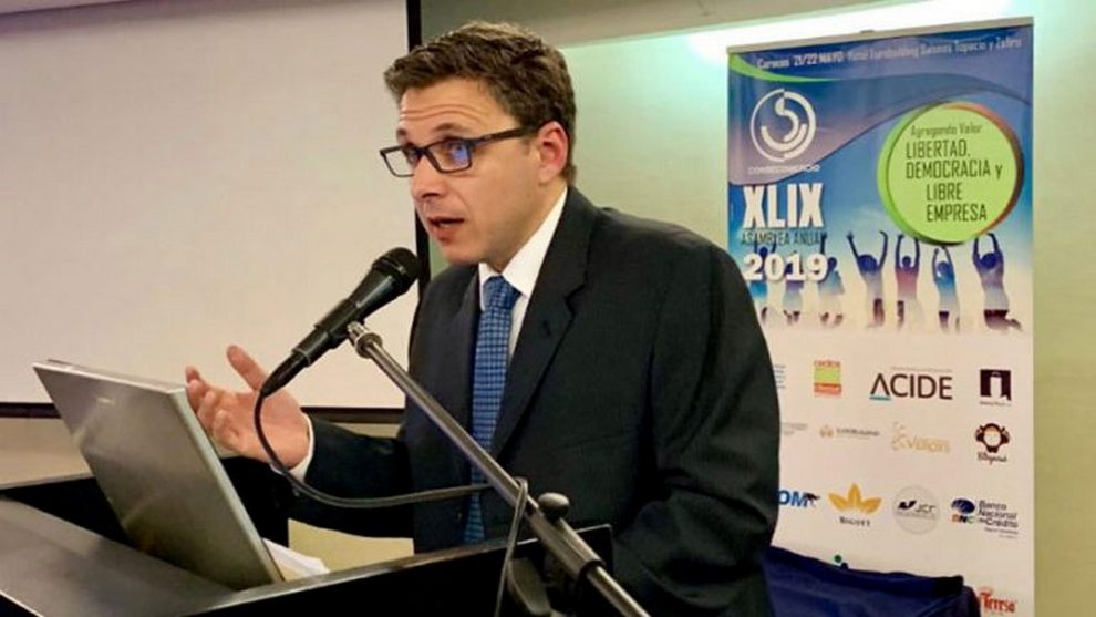 El presidente de Consecomercio Felipe Capozzolo Foto: Twitter