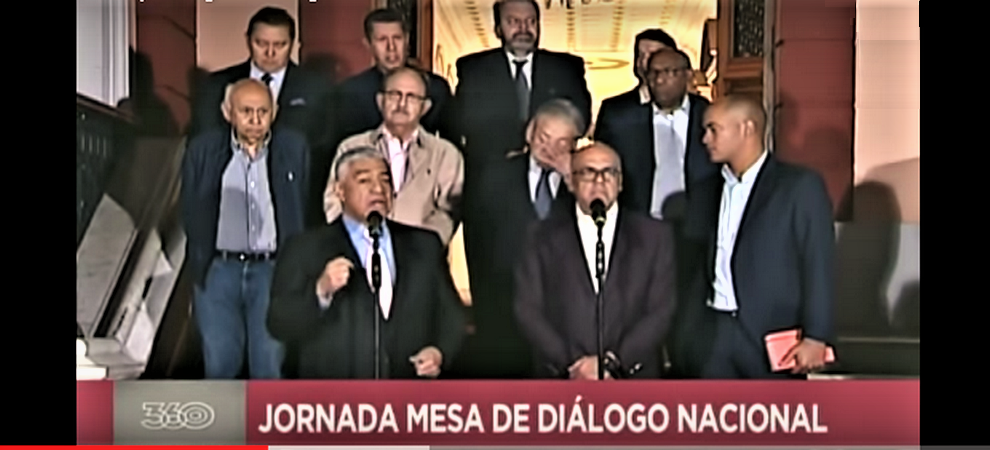 Fermín pidió a los diputados apurar designación de un nuevo CNE Foto: Captura de Pantalla