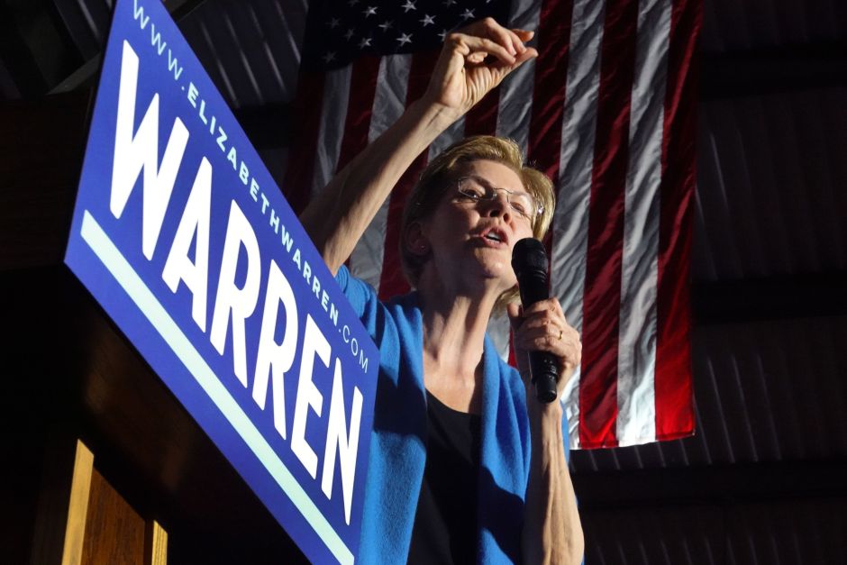 La Senadora demócrata Elizabeth Warren foto: Agencias