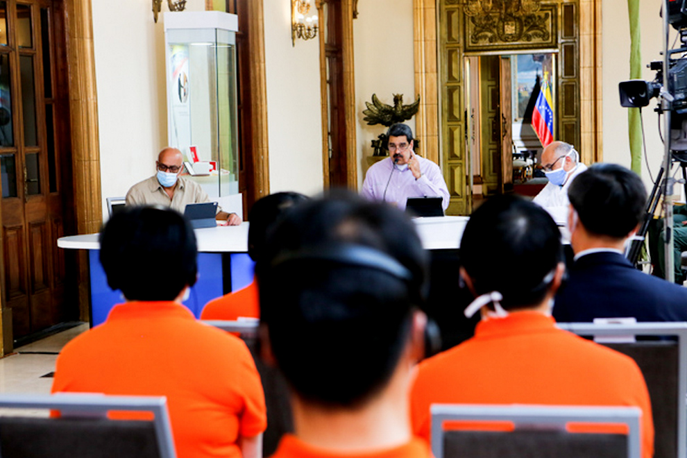 Venezuela confirma un nuevo caso de Covid19 para 167 contagios y dos fallecidos, informó el Presidente Nicolás Maduro Foto: Zurimar Campos / Prensa Presidencial