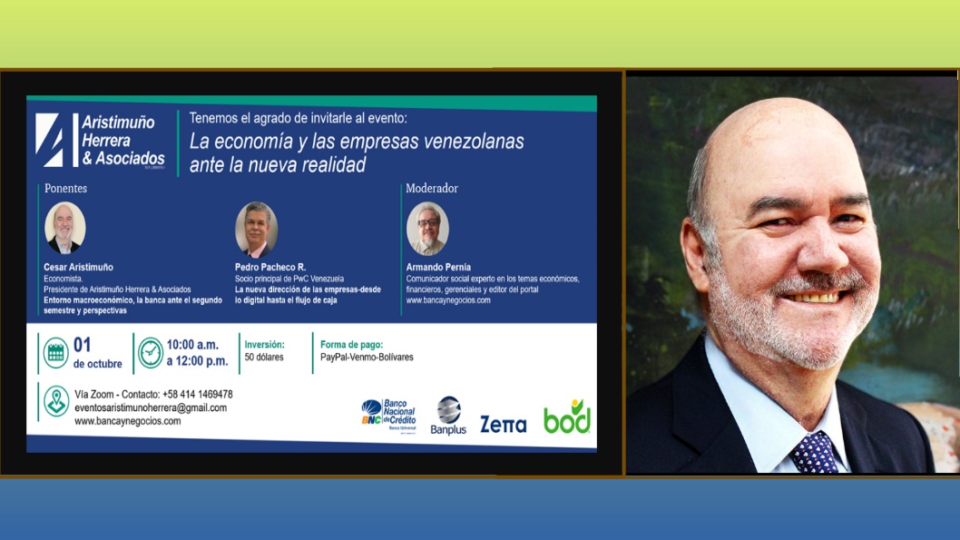 Aristimuño Herrera y Asociados invita al evento Economía y Empresas Venezolanas ante la nueva realidad / Ilustración: Banca & Negocios