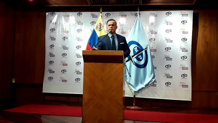 El fiscal general de la República, Tarek William Saab Foto: Prensa MP