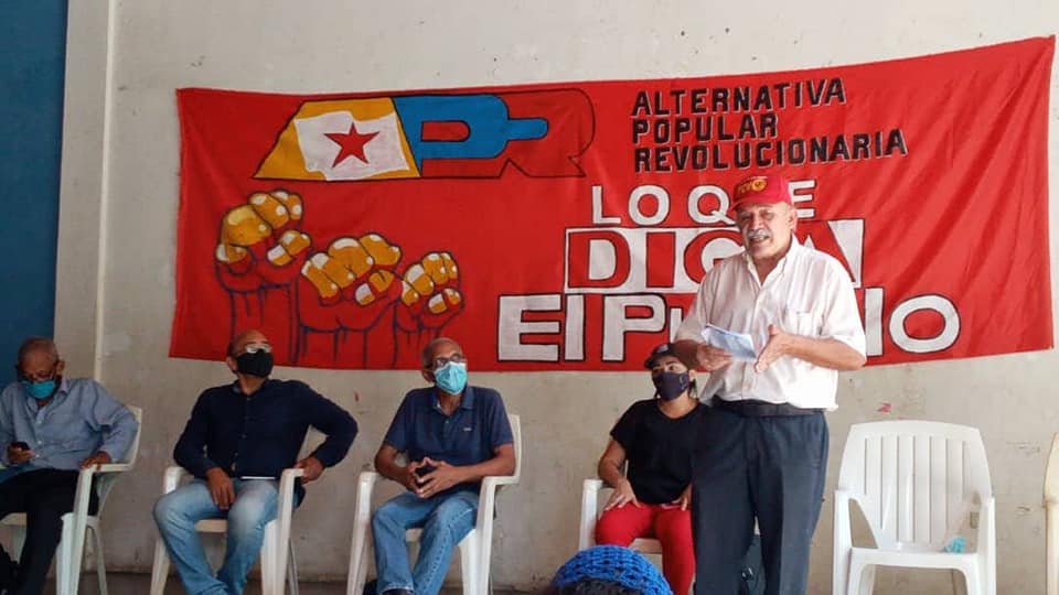 Jesús Aguirre candidato de la APR en Carabobo / Foto: Prensa APR