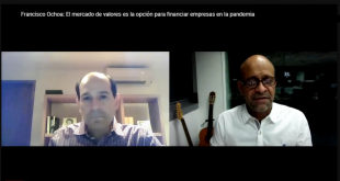 Ochoa: El mercado de valores es la alternativa para el financiamiento de las empresas en medio de la pandemia / Foto: Contrapunto