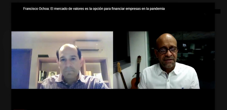 Ochoa: El mercado de valores es la alternativa para el financiamiento de las empresas en medio de la pandemia / Foto: Contrapunto