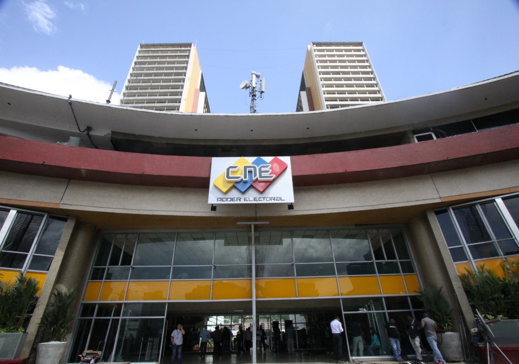 Sede del CNE en Caracas / Foto: Agencias