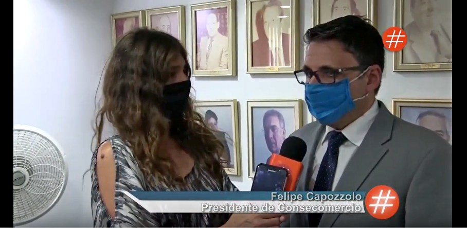 Felipe Capozzolo Confinamiento está destruyendo la economía nacional / Foto: Captura de Pantalla