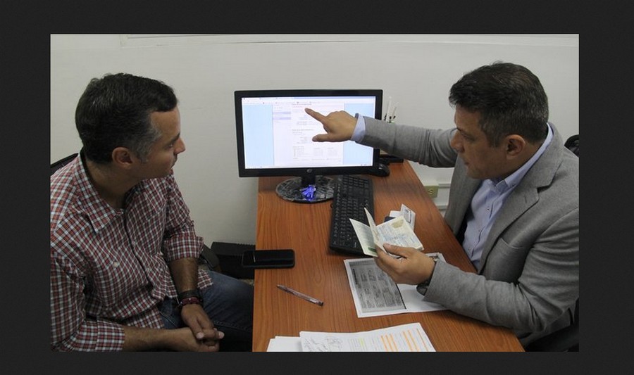 El Director General del Saime Gustavo Vizcaíno, informó este martes que será reanudado el proceso de impresión de los pasaportes y prórrogas que fueron tramitados antes del decreto de emergencia / Foto: Prensa Saime