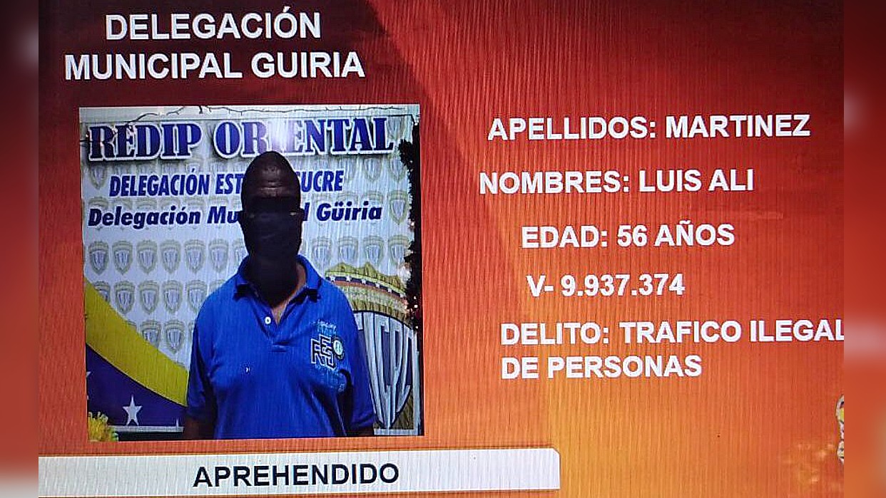 Anuncian detención del dueño del peñero “Mi Recuerdo” / Foto: Prensa MP