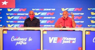 Rueda de Prensa Diosdado Cabello / Foto: MippCI