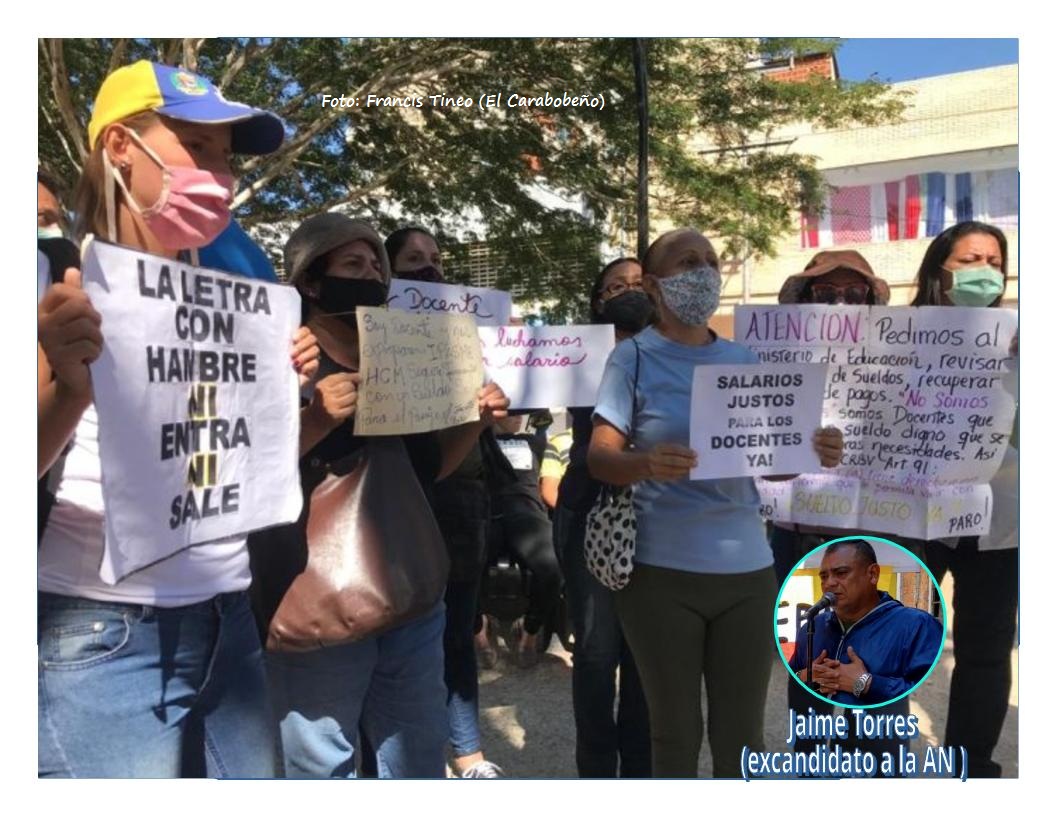 Jaime Torres : ¿Qué pasó con el sueldo, las pensiones y las prestaciones sociales? / Foto: Francis Tineo